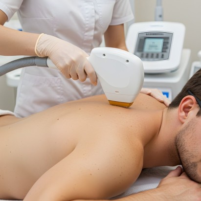 Laser Haut du dos avec épaules — 45 min