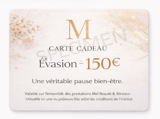 Carte Cadeau Évasion – 150€