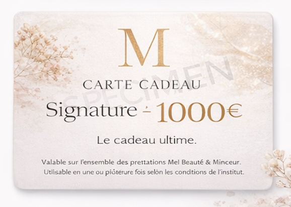 Carte Cadeau Signature – 1000€