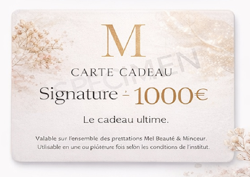 Carte Cadeau Signature – 1000€